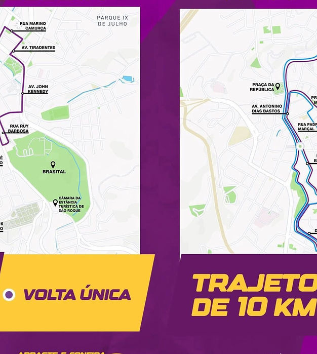 Corrida de Aleluia São Roque 2026: confira o trajeto 