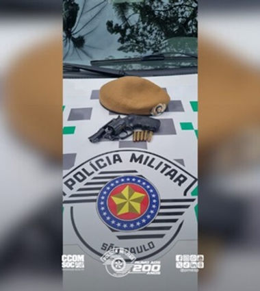 Cotia: Homem é preso por porte ilegal de arma em unidade de conservação