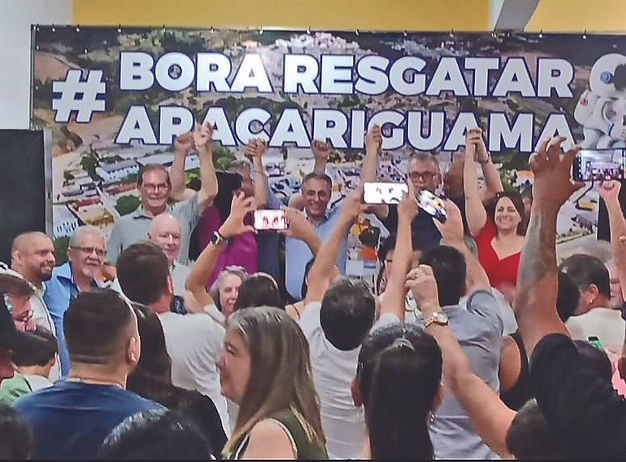 Política: Movimento "24 Está Logo Ali - Pelo Resgate de Araçariguama" inaugurou Escritório político