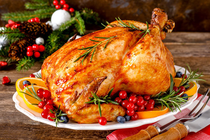 Receita: Peru Assado de Natal com Ervas e Laranja