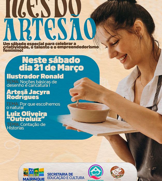 Mairinque promove programação especial em comemoração ao Mês do Artesão