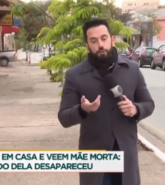 Rede Record faz reportagem sobre o Feminicídio ocorrido em Araçariguama