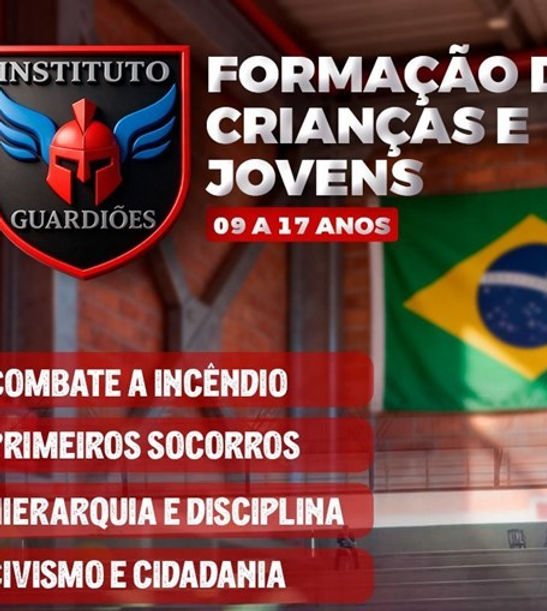 Instituto Guardiões e Prefeitura abrem inscrições para projeto gratuito de formação de jovens