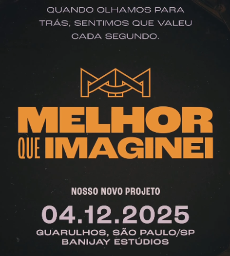 Maiara e Maraisa anunciam novo DVD “Melhor Que Imaginei”, focado na essência da dupla e na conexão com os fãs