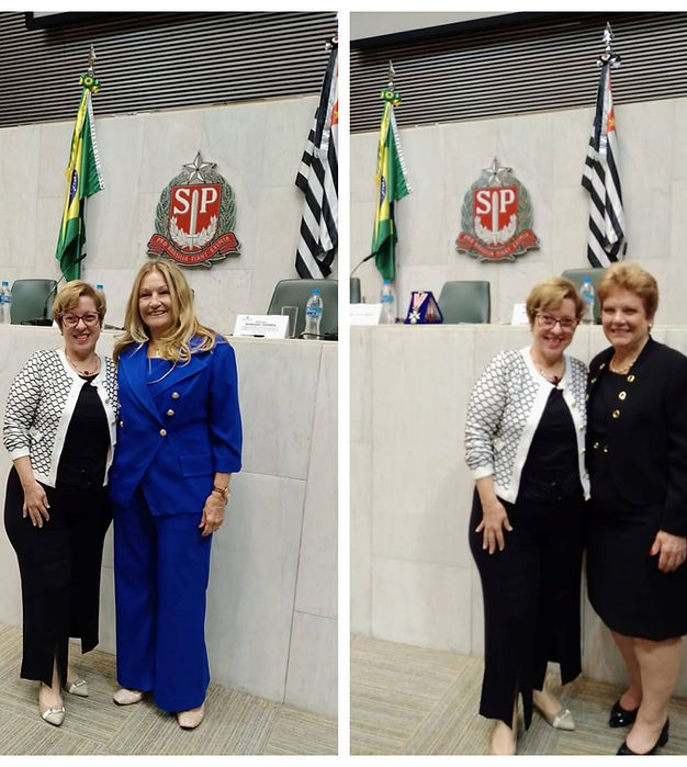 Vereadora Dra. Cláudia Pedroso participa de Sessão Solene em comemoração aos 40 anos do Conselho da Condição Feminina