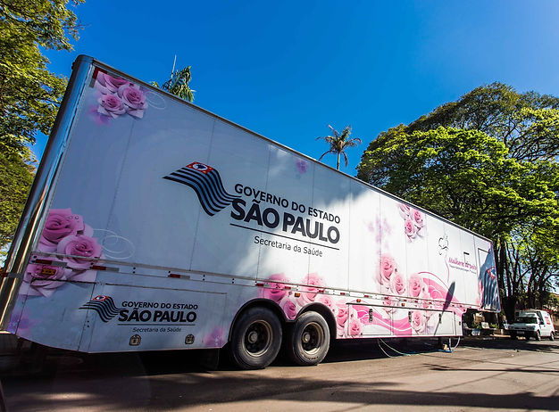 Carretas de Mamografias do Governo de SP realizam mais de 19 mil atendimentos e superam meta anual