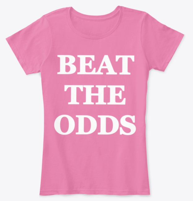 Thumbnail: Beat The Odds T-Shirt (Front)