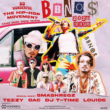 BBNO$ 2023 Live in Taipei|Wonderful Entertainment Asia