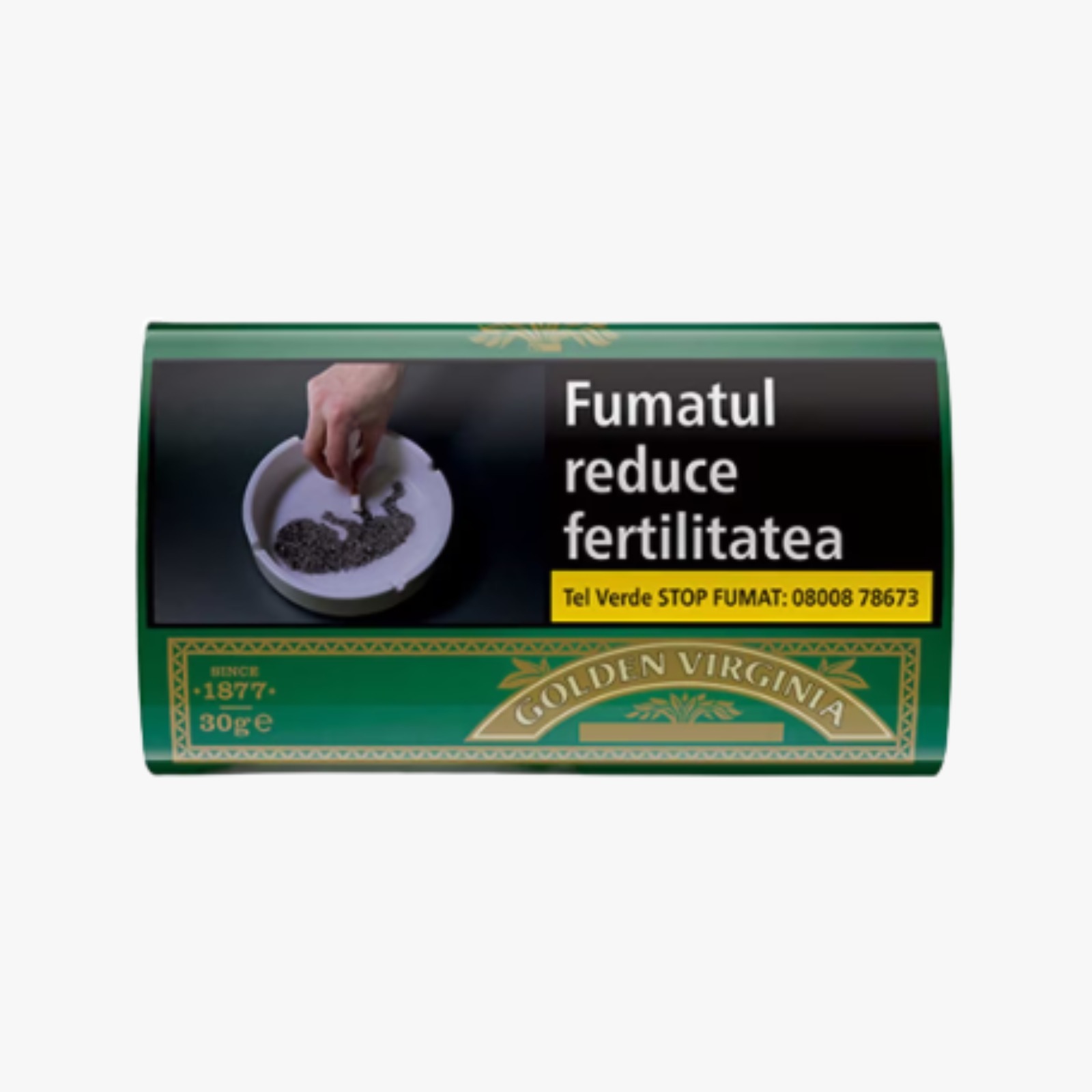 TUTUN - Tutun Golden Virginia Verde Original 50g, tutun pentru rulat cu tarie medie