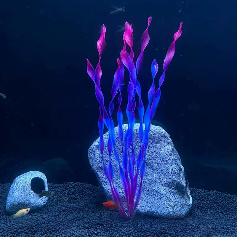 Thumbnail: 8PCS Artificial Aquarium Plant Set