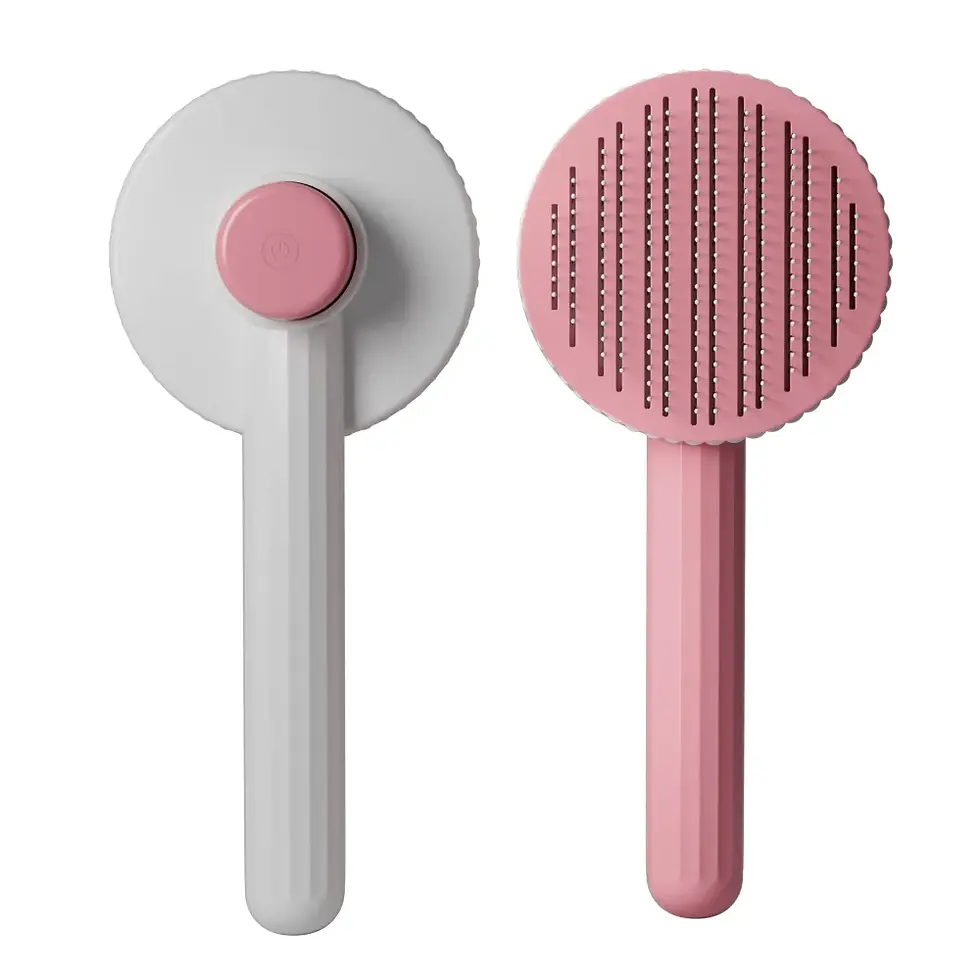 Thumbnail: Self-Cleaning Pet Grooming Brush