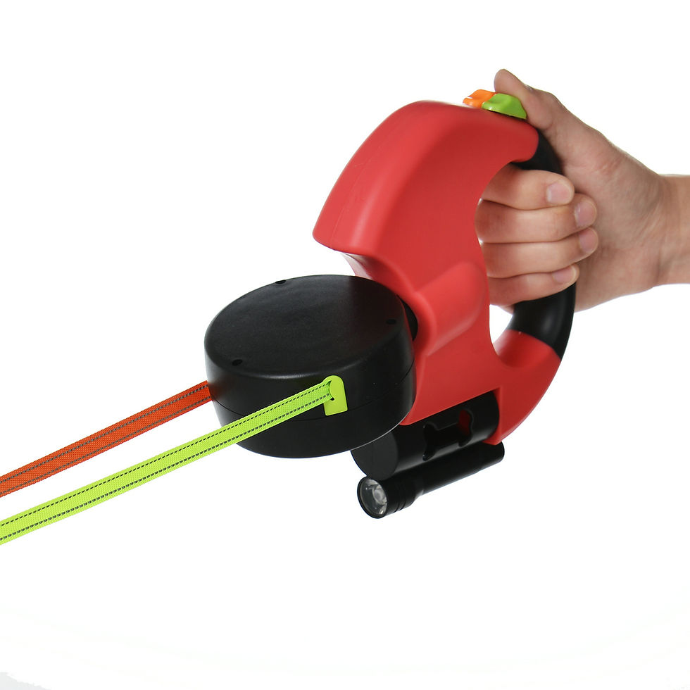 Thumbnail: DuoFlex Retractable Dog Leash