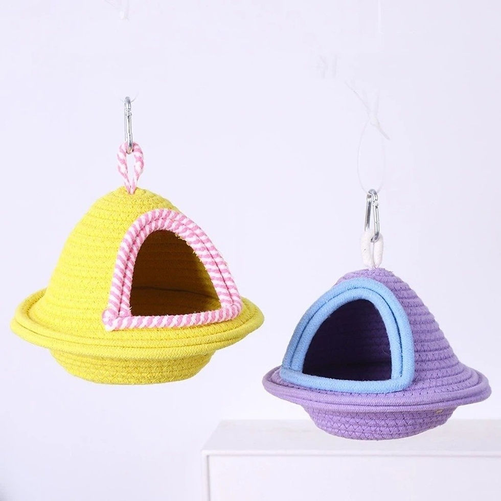 Thumbnail: Warm Hanging Bird Nest Bed