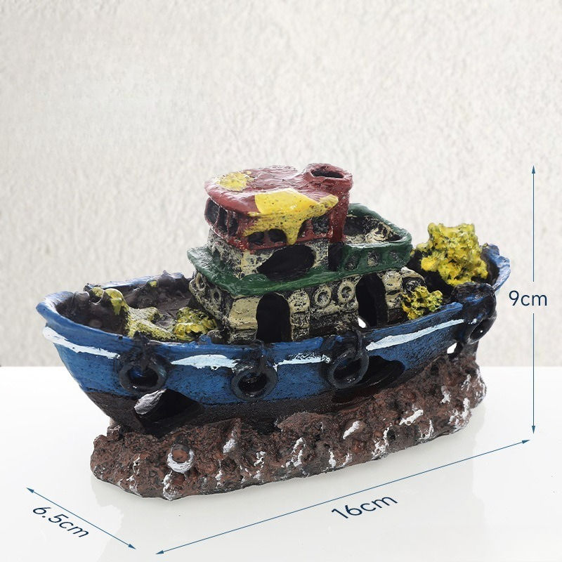 Thumbnail: Pirate Ship Aquarium Ornament