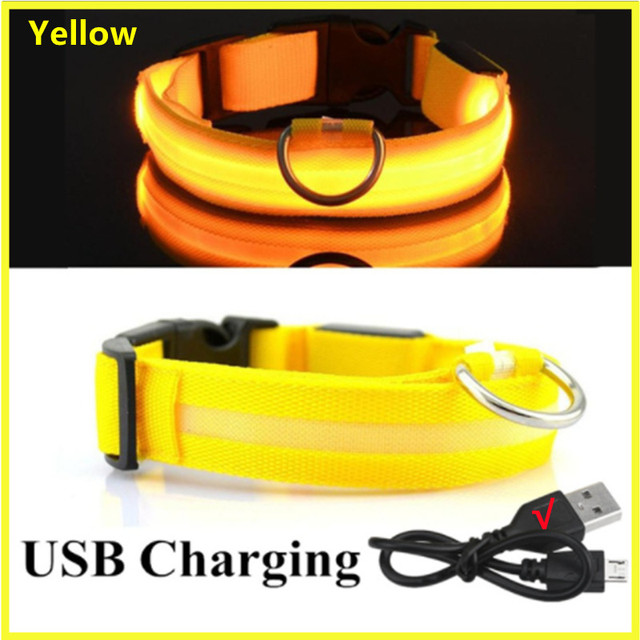 Thumbnail: GlowSafe Rechargeable Dog Collar