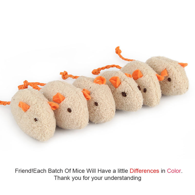 Thumbnail: Catnip Plush Mouse Toy Set
