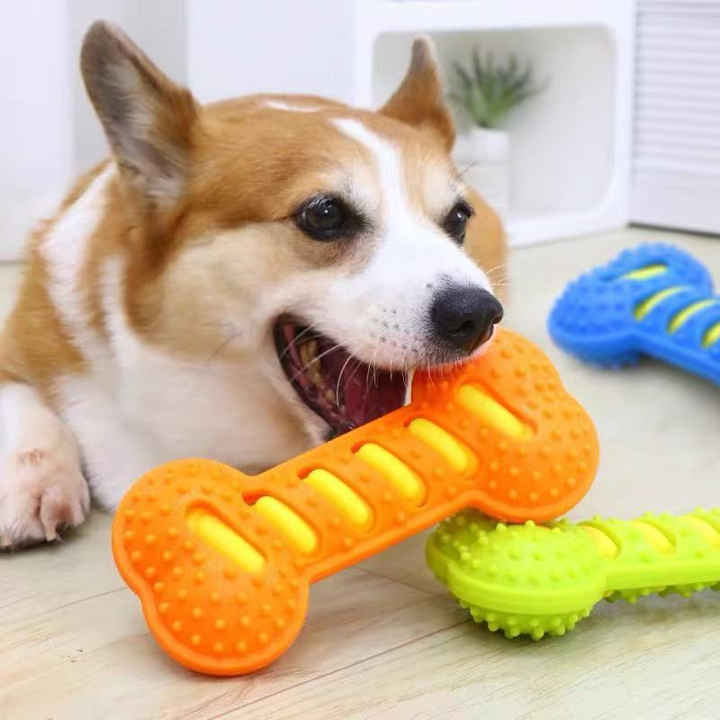 Thumbnail: BiteBuddy Rubber Bone Toy
