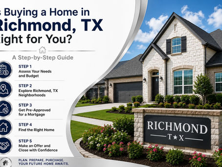 Is Buying a Home in Richmond, TX Right for You? A Step-by-Step Guide