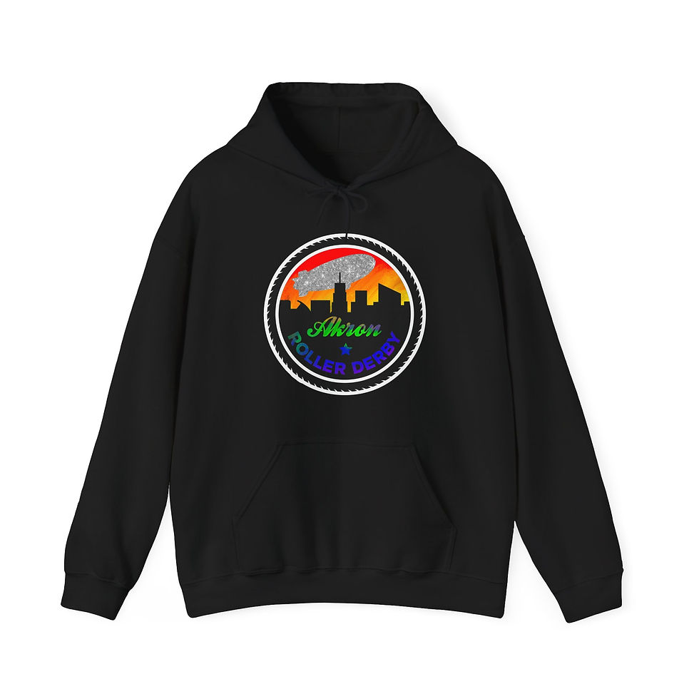 Thumbnail: AKRD Pride Logo Unisex Hooded Sweatshirt