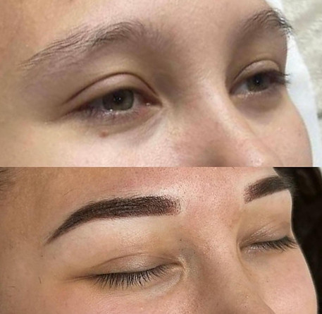 Ombre brow transformation Burgess Hill