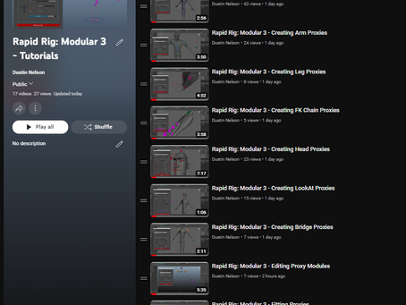 RRM3: YouTube Tutorial Links for Proxies