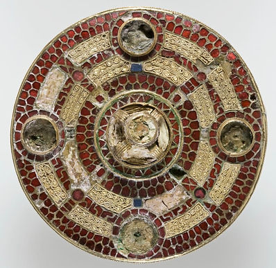 Faversham Saxon disc brooch