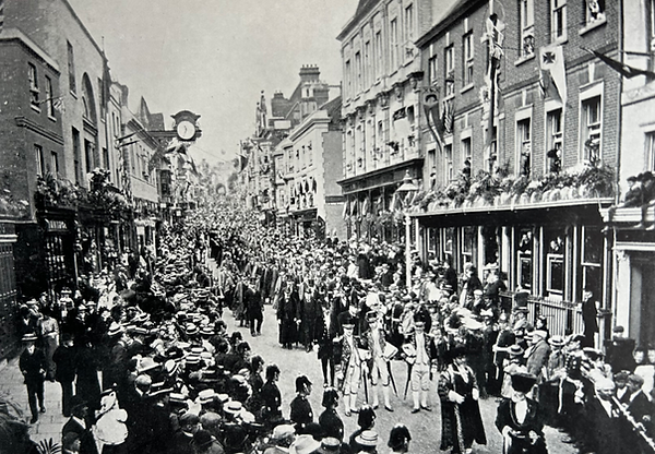 King Alfred Millenary, Winchester 1901