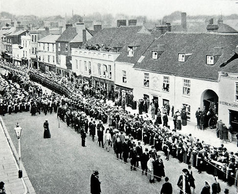 King Alfred Millenary, Winchester 1901