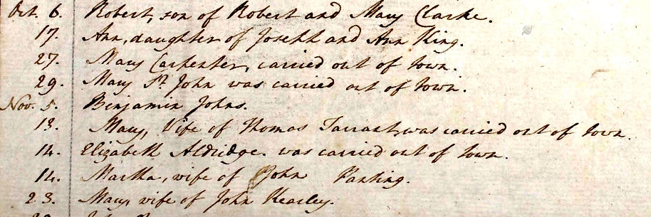 Mary St John death