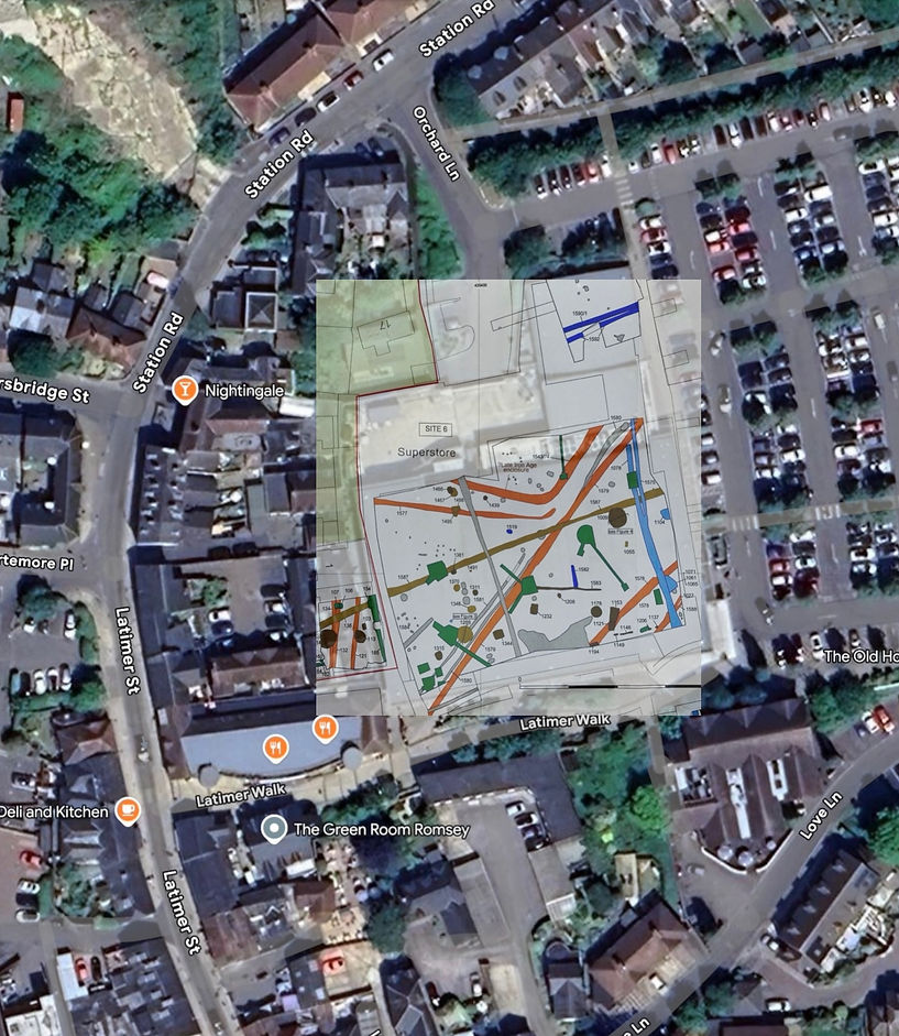 Waitrose excavation Romsey