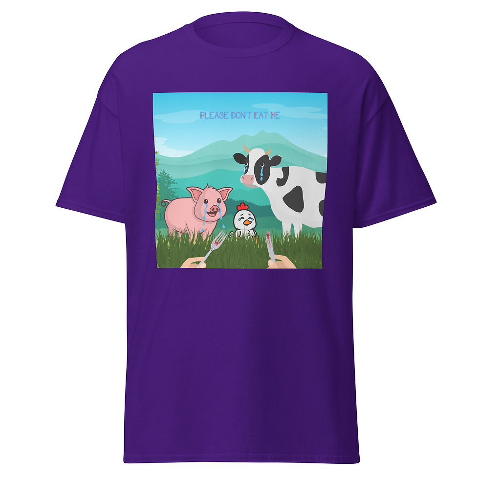 Thumbnail: please don't eat me - t-shirt 