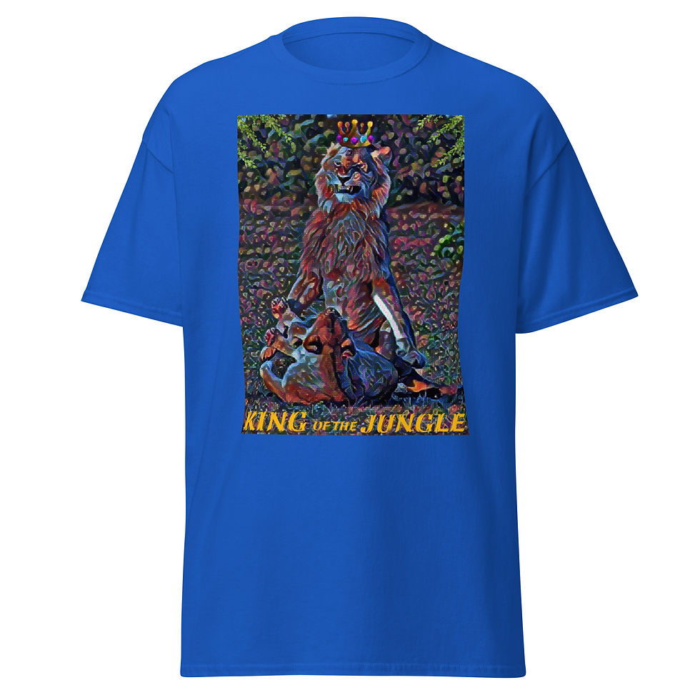 Thumbnail: king of the jungle - t shirt