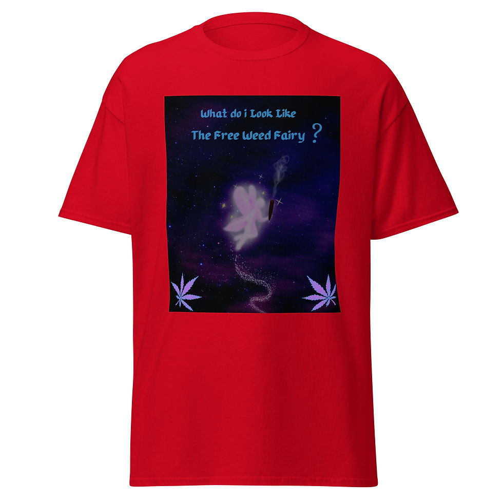 Thumbnail: the Free weed Fairy  -  t-shirt 