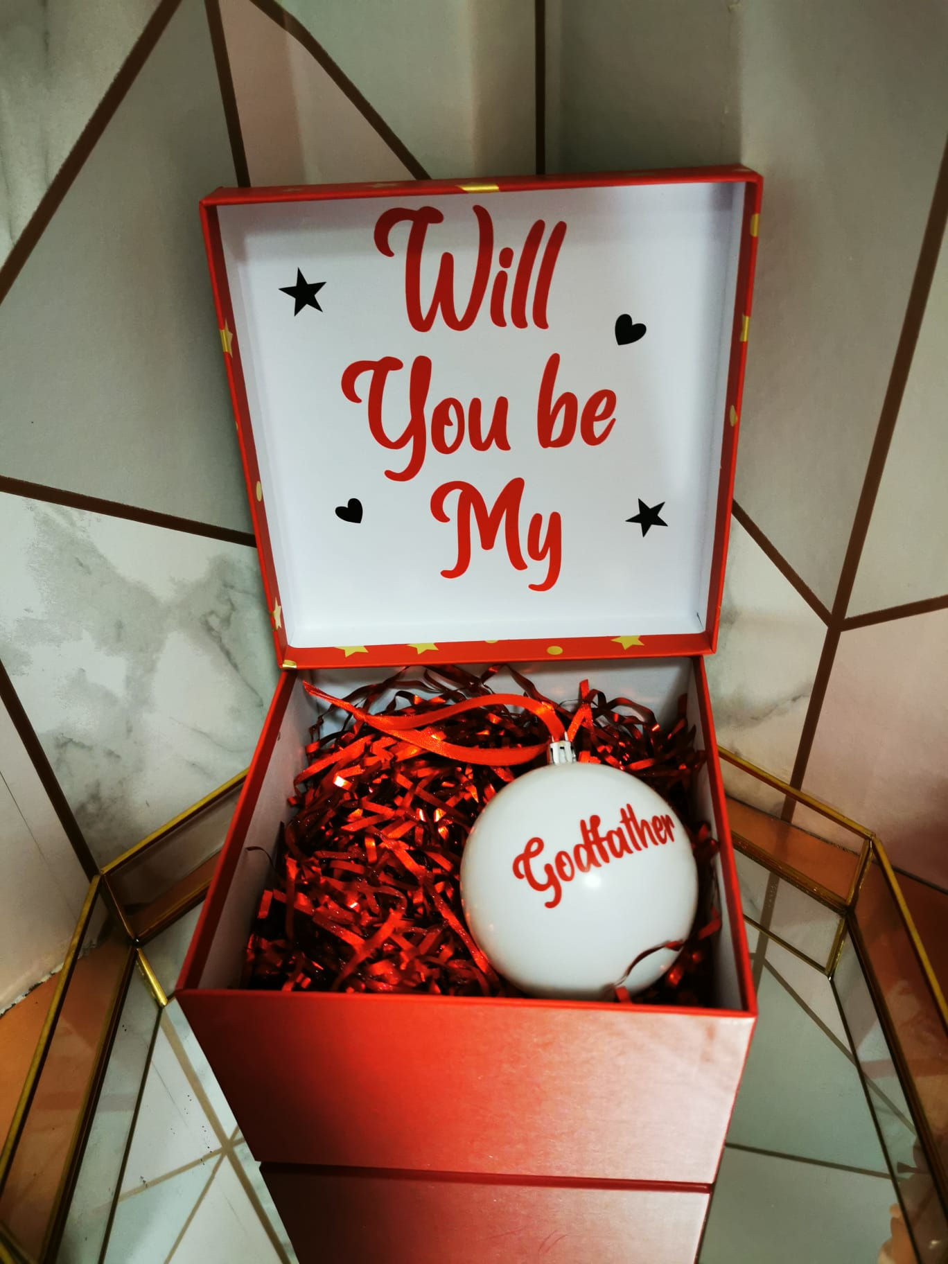 Will You Be My....Xmas Announcement