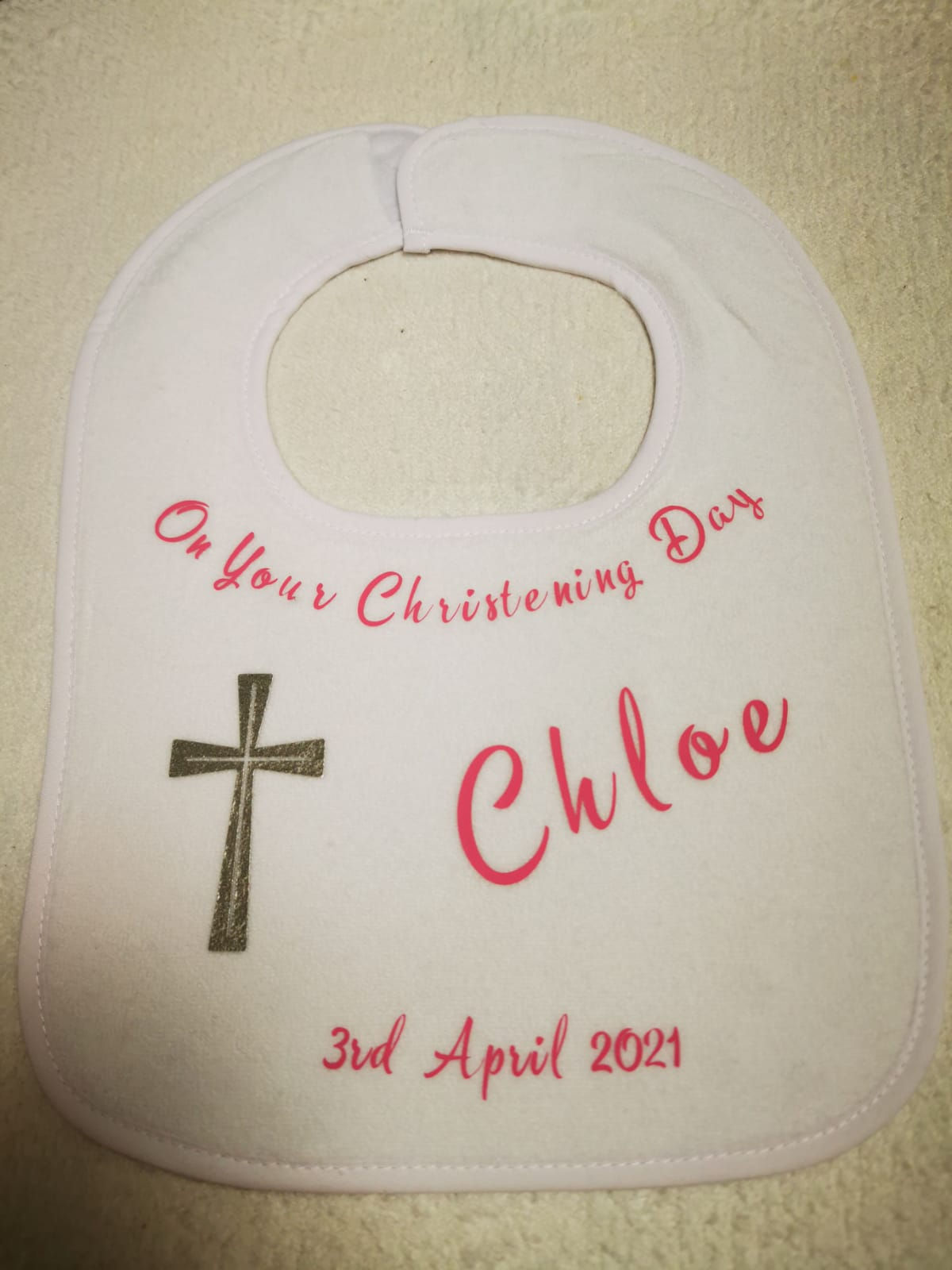 Christening Day Bib