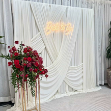 White drapery for any event