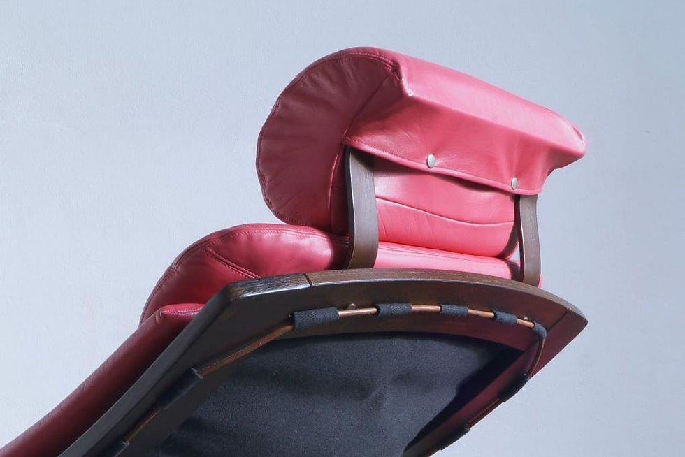 Miniatyrbild: 1970s KROKEN CHAIR STOOL NELO SWEDEN