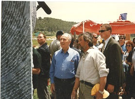 With President Simon Perez Maalot-Israel