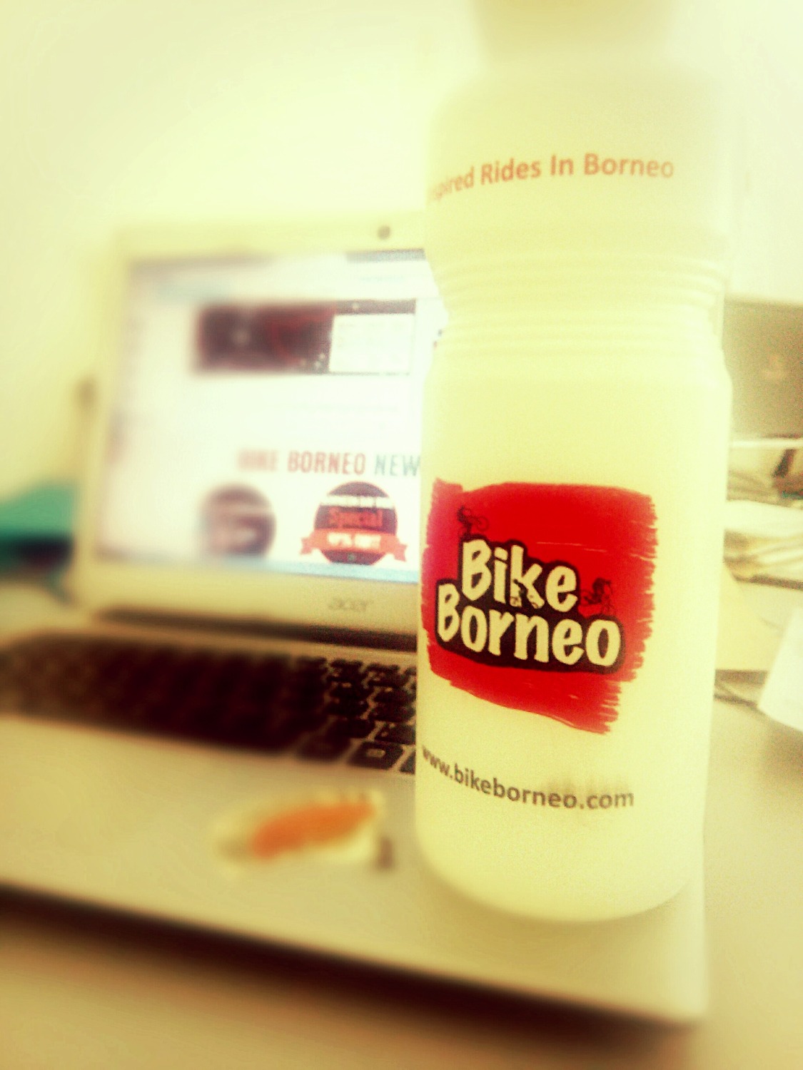 Limited edition Bike Borneo squeeze