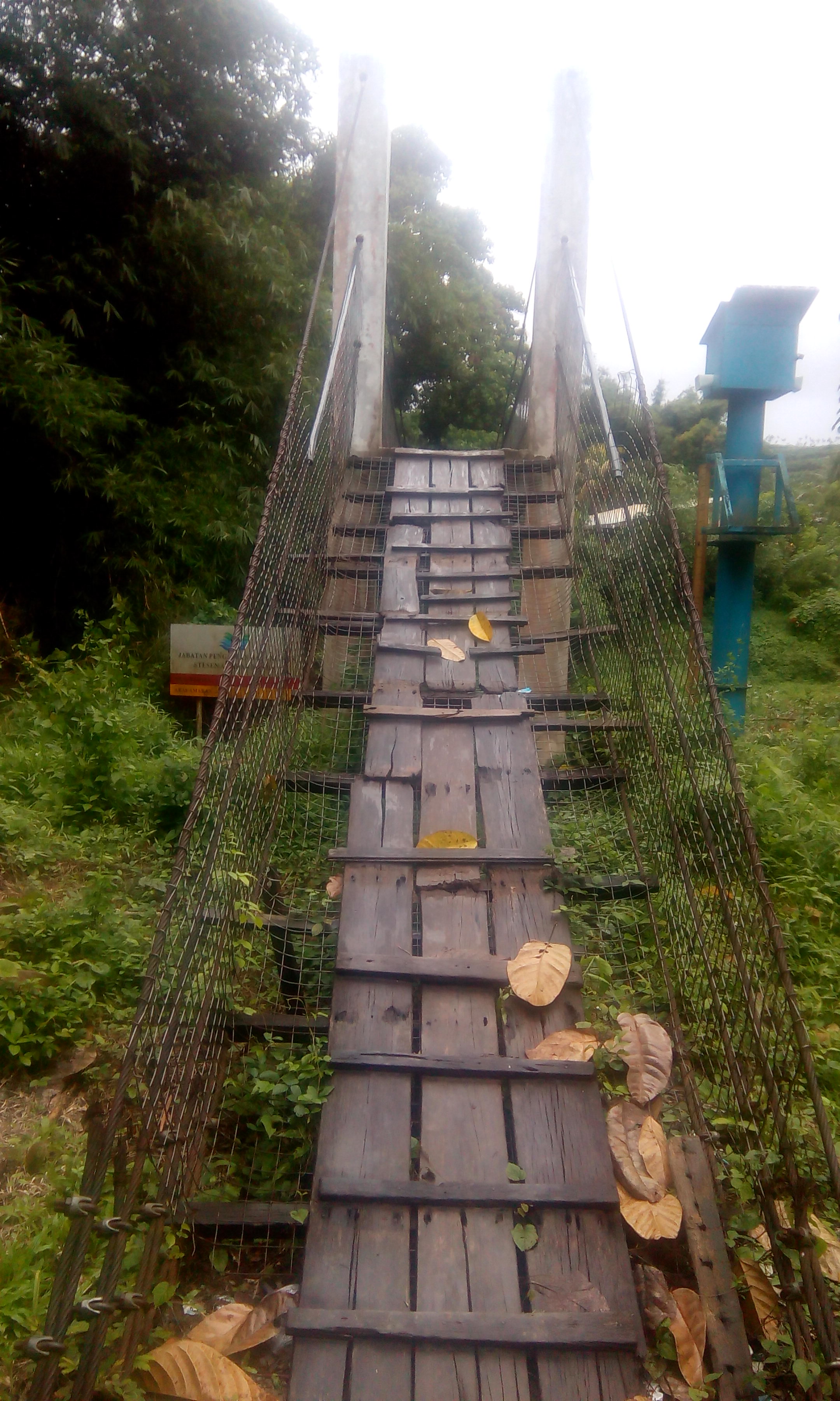 Hanging bridge