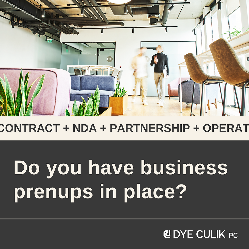 Stop Legal Issues Before They Happen: Plan Ahead and Implement the Prenups of Business