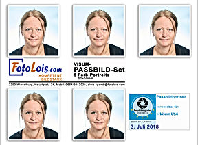 VISUM-Passbild-Set