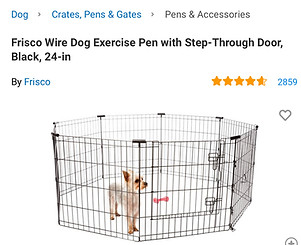 Play pen for your dog!