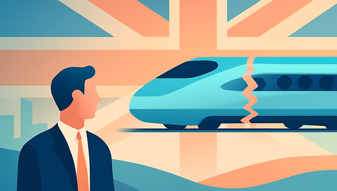 英国高铁梦碎，1000亿英镑打水漂？发明火车的国家竟修不起高铁了？