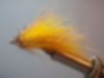 Gartside Soft-Hackle Streamer - Yellow x Brown
