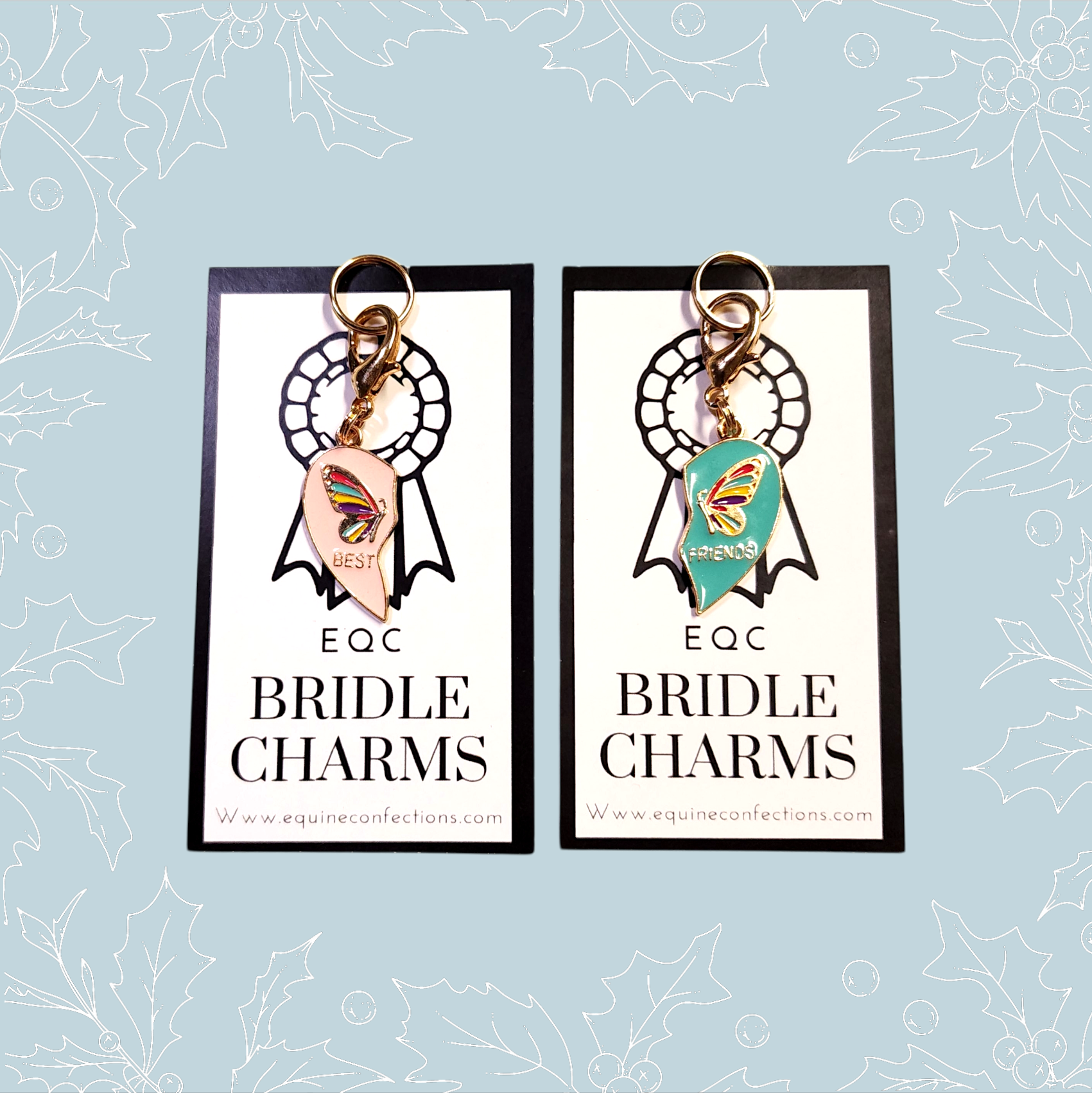 EQC BFF Bridle Charm Pair