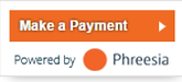 Make a Payment button, powered by Phreesia
