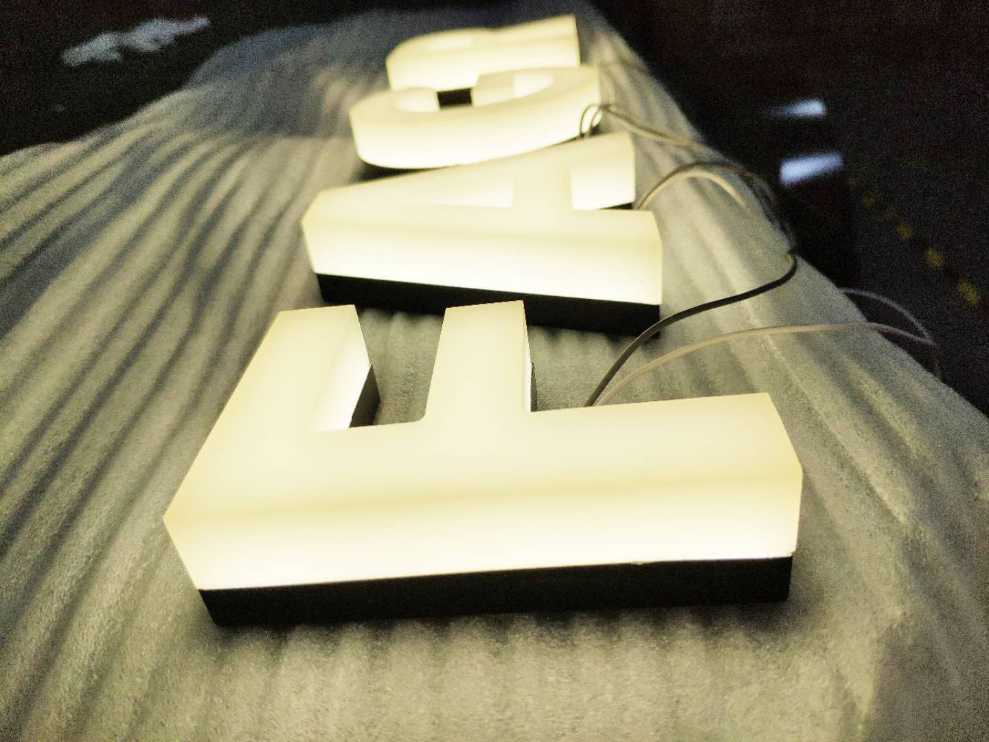 LED発光文字 | homepage