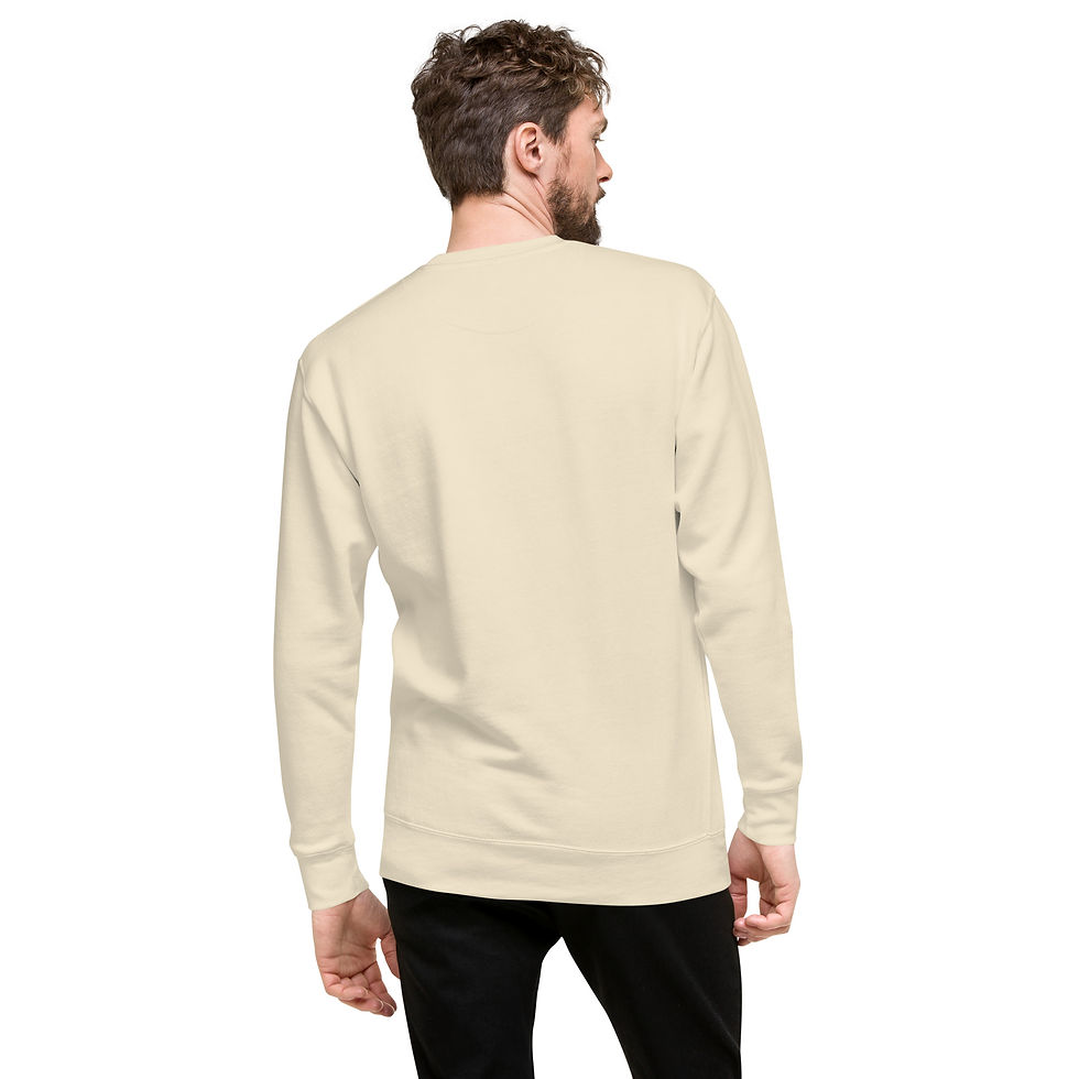 Miniature : Bone Black bear Sweatshirt