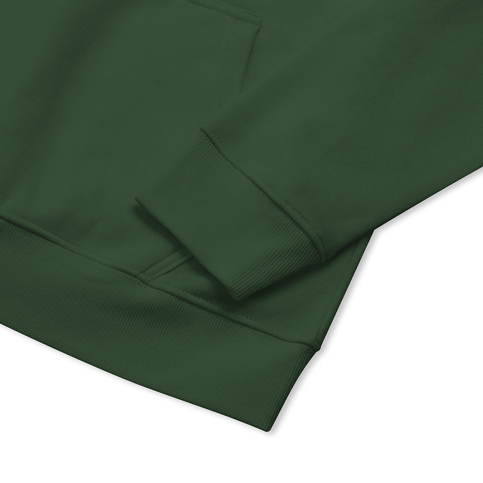 الصورة المصغرة: Green eco raglan hoodie